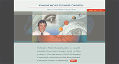 Desktop Screenshot of michelsfoundation.org